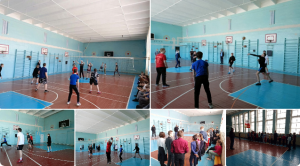 Школьные соревнования по пионерболу и волейболу 
